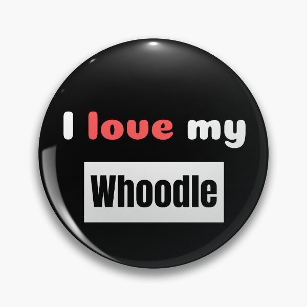 Item preview, I Love My Whoodle - Doodledog Gifts - Doodlemixes designed and sold by epicthoughts.