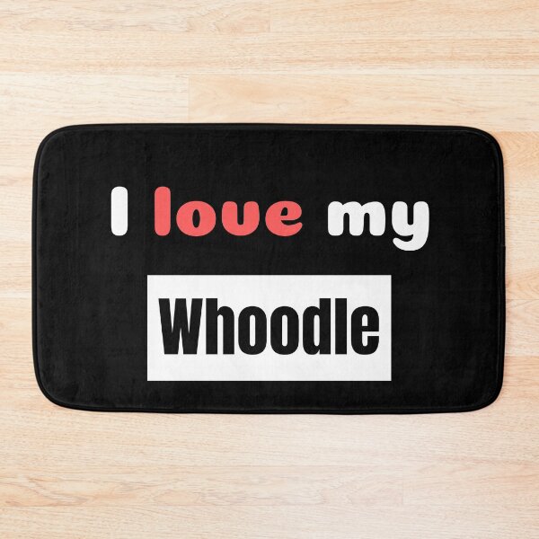 Item preview, I Love My Whoodle - Doodledog Gifts - Doodlemixes designed and sold by epicthoughts.
