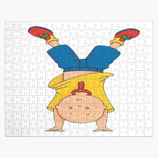 Caillou 4 in 1 Wooden Puzzles (12 Pieces Each - Assorted Puzzle Images)