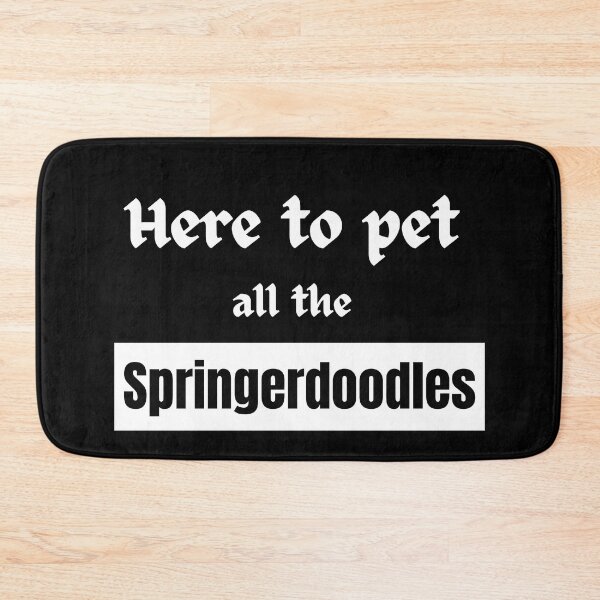 Item preview, Here To Pet All The Springerdoodles - Doodledog Gifts - Doodlemixes designed and sold by epicthoughts.