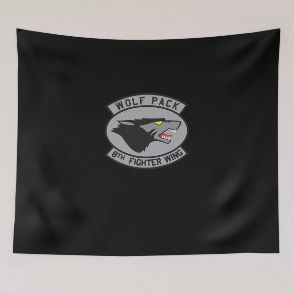 Item preview, Wolf Pack - Kunsan Air Base - Republic of Korea - Clean Style Classic T-Shirt designed and sold by FlorianJako.