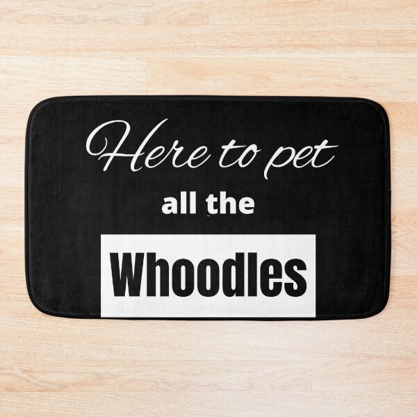 Item preview, Here To Pet All The Whoodles - Doodledog Gifts - Doodlemixes designed and sold by epicthoughts.