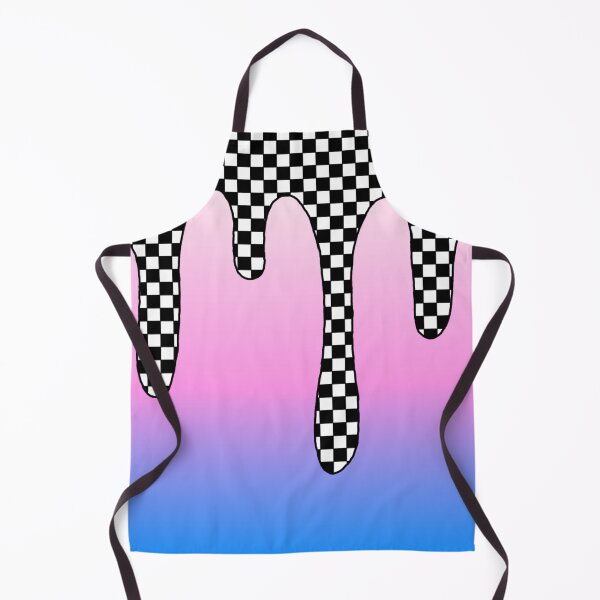 Item preview, Black and White Dripping with Pink and Blue Gradient Background designed and sold by quinellie.