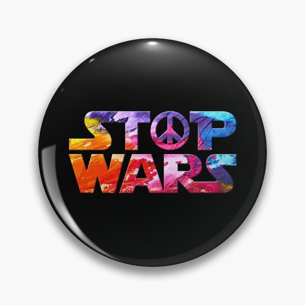 Item preview, Stop Wars Design I Peace Freedom Love Hippie Retro Vintage designed and sold by Amazing Designs.
