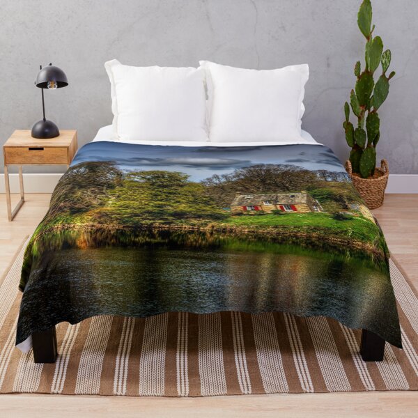 Item preview, Cottage Along The River Tyne At Hexham designed and sold by axp7884.