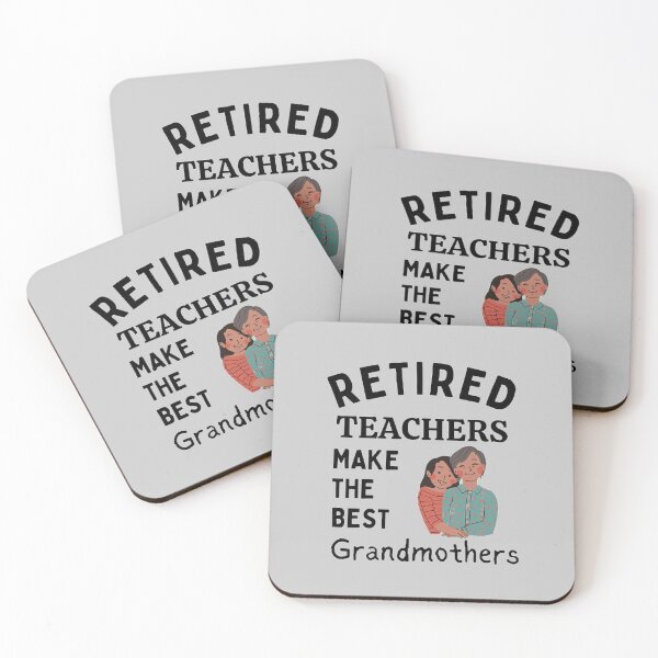 Item preview, Retired Teachers The Best Teacher Grandmother Design designed and sold by BestTeacher.