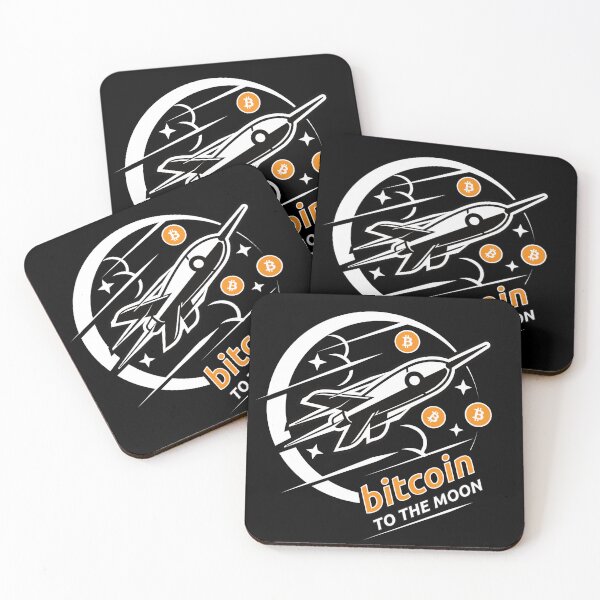 Item preview, Bitcoin to the Moon designed and sold by Rhu Creations.