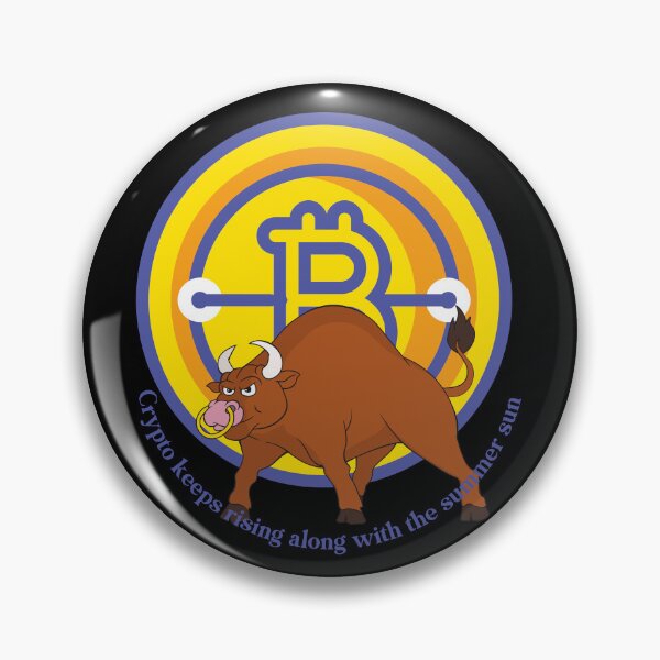 Item preview, crypto bull  sunshine  designed and sold by amy greaves.