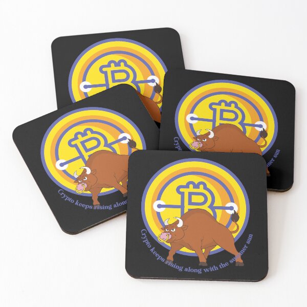 Item preview, crypto bull  sunshine  designed and sold by amy greaves.