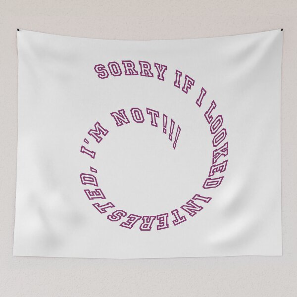 Item preview, Sorry if I looked interested designed and sold by P-aws.