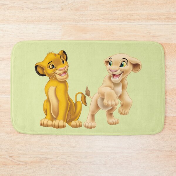 Item preview, Cute Playful Lion Cubs Cartoon designed and sold by RMelissart.