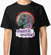 Zombie Unicorn Death Metal Classic T-Shirt