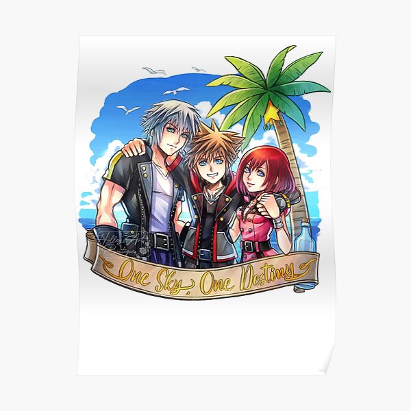 "Kingdom Hearts IV Kingdom Heart" Poster By ChristmasNice | Redbubble