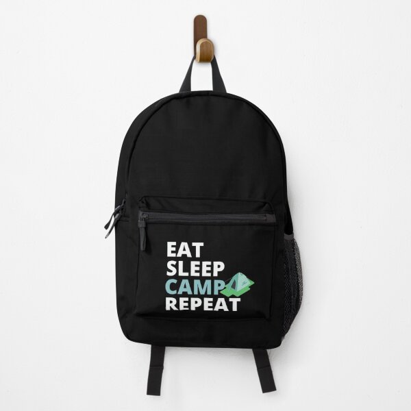 Item preview, Eat Sleep Camp Repeat designed and sold by mksjr.