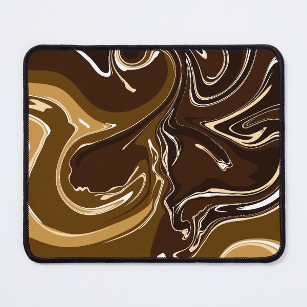 Item preview, Abstract Coffee Colored Liquid Art designed and sold by quinellie.