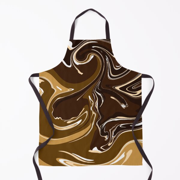 Item preview, Abstract Coffee Colored Liquid Art designed and sold by quinellie.