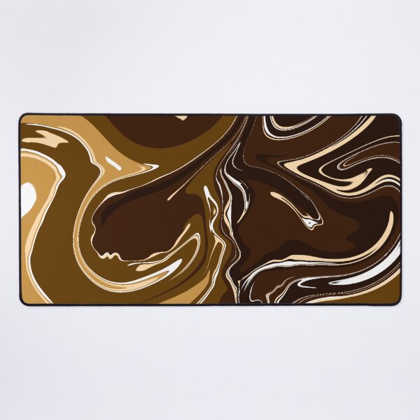 Item preview, Abstract Coffee Colored Liquid Art designed and sold by quinellie.