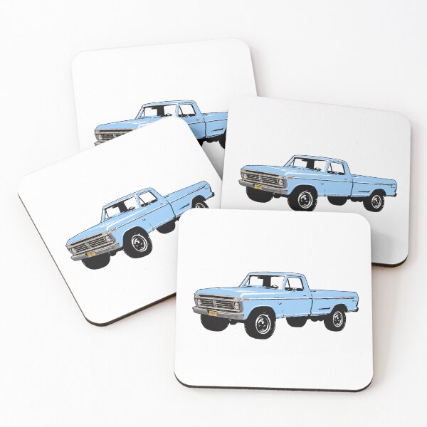 Item preview, Light Blue 70s f Truck designed and sold by CoolRide.