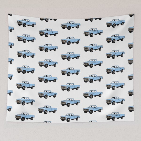 Item preview, Light Blue 70s f Truck designed and sold by CoolRide.