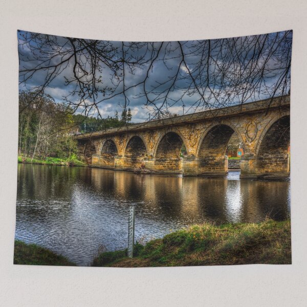 Item preview, River Tyne At Hexham Bridge designed and sold by axp7884.
