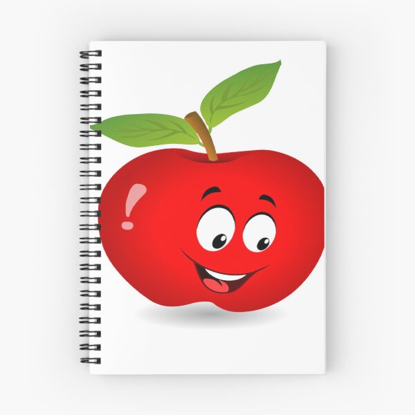 Item preview, dibujos animados de sonrisa de manzana designed and sold by bgyg.