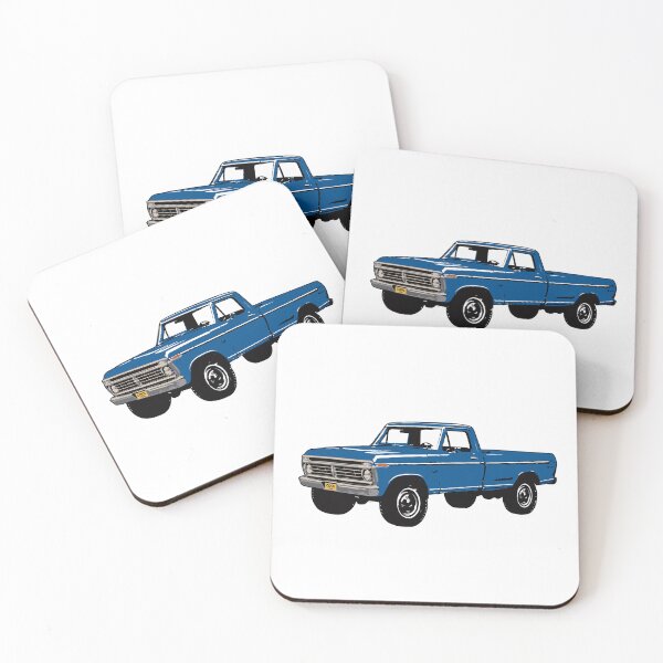 Item preview, Blue 70s f Truck designed and sold by CoolRide.