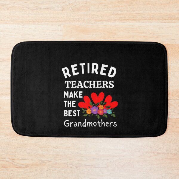Item preview, Retired Teachers The Best Teacher Flowers Heart Design designed and sold by BestTeacher.