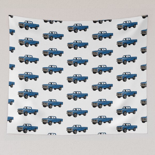 Item preview, Blue 70s f Truck designed and sold by CoolRide.