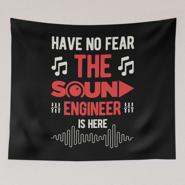 Item preview, Funny Sound Engineer designed and sold by artworkbyrihen.