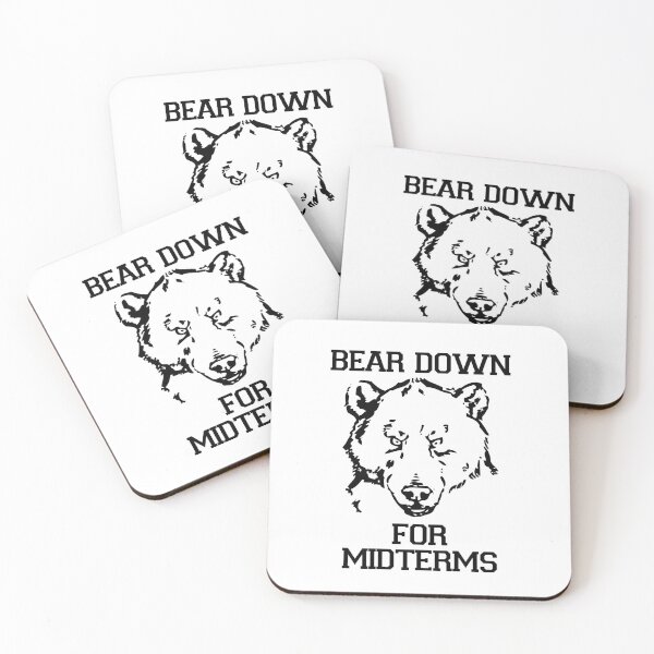 Item preview, Bear Down For Midterms designed and sold by DiscoBoogie.
