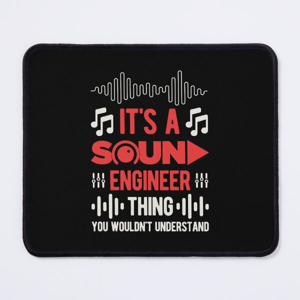 Item preview, Funny Sound Engineer designed and sold by artworkbyrihen.
