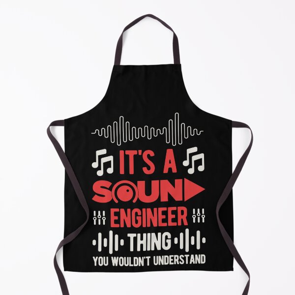 Item preview, Funny Sound Engineer designed and sold by artworkbyrihen.