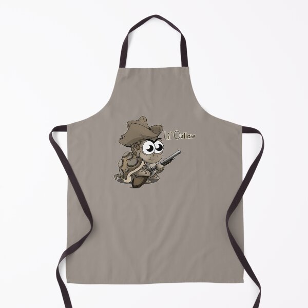 Item preview, Cartoon Little Cowboy Turtle: Sepia/Black and White Outlaw designed and sold by iduzarts.