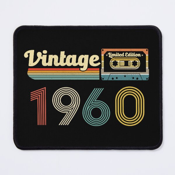 Item preview, vintage 1960 limited edition cassette - 62nd Birthday Gift designed and sold by Majesticoo.