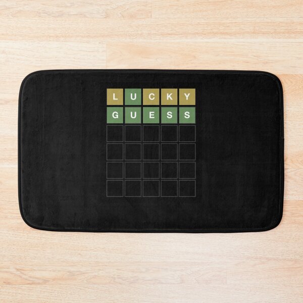 Item preview, Wordle Lucky Guess - Funny Wordl Grid Word Game Design Classic T-Shirt designed and sold by FlorianJako.