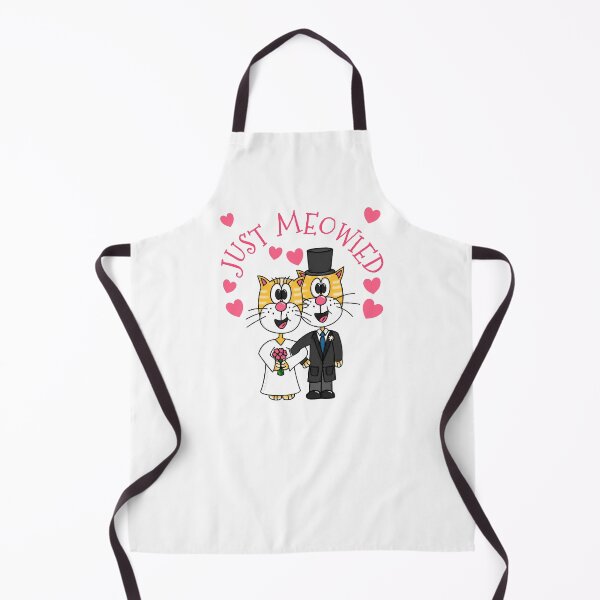 Item preview, Just Meowied Cat Wedding Newly Weds Funny designed and sold by doodlerob.