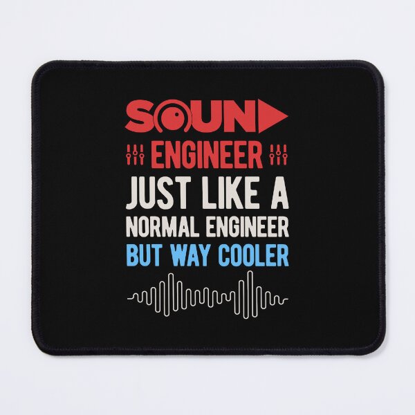 Item preview, Funny Sound Engineer designed and sold by artworkbyrihen.