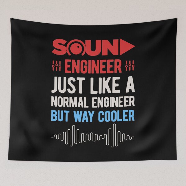 Item preview, Funny Sound Engineer designed and sold by artworkbyrihen.