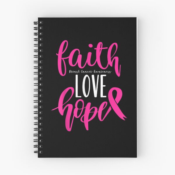 Item preview, Breast Cancer Awareness Faith Hope Love Warrior Pink Ribbon designed and sold by RobertEllisDC.