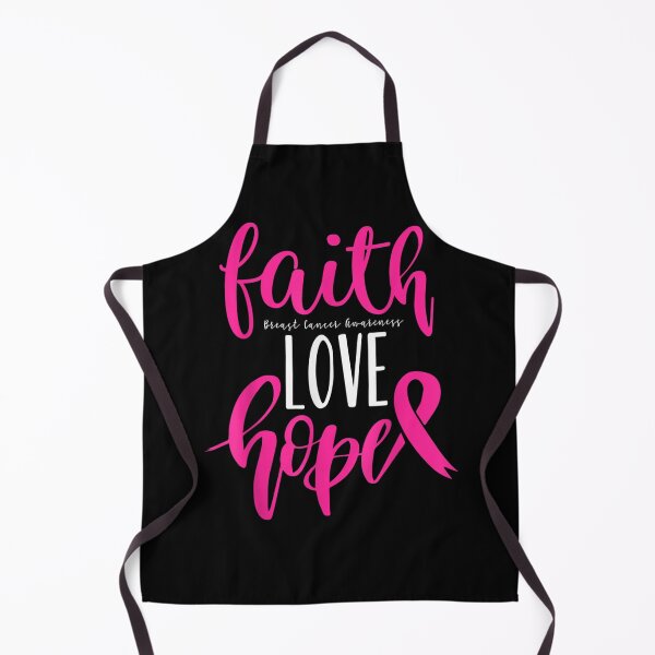 Item preview, Breast Cancer Awareness Faith Hope Love Warrior Pink Ribbon designed and sold by RobertEllisDC.