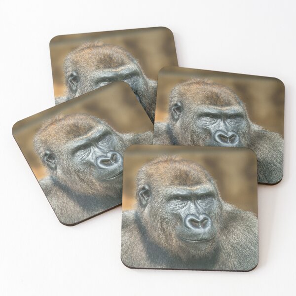 Item preview, Gorilla Portrait designed and sold by rawshutterbug.