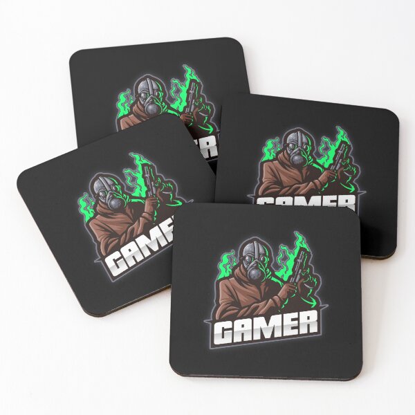 Item preview, Gamer with Gas Masked Character designed and sold by PRIVARSHU.