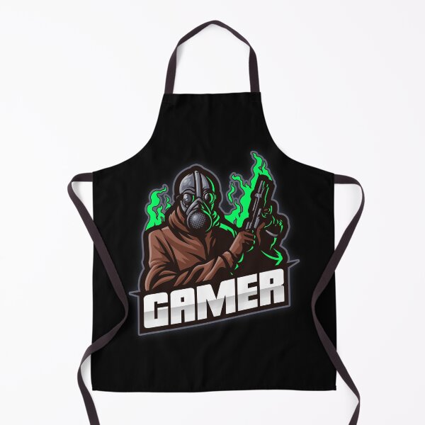 Item preview, Gamer with Gas Masked Character designed and sold by PRIVARSHU.
