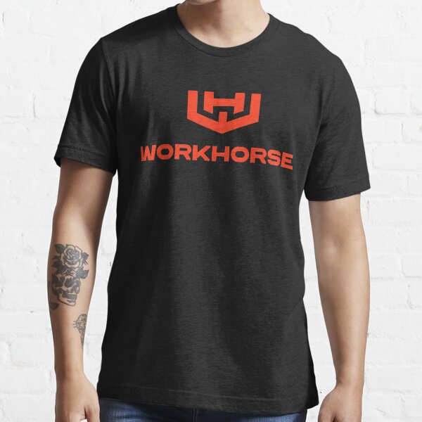 Item preview, Workhorse logo   wkhs  essential t shirt designed and sold by lanaelus8016.