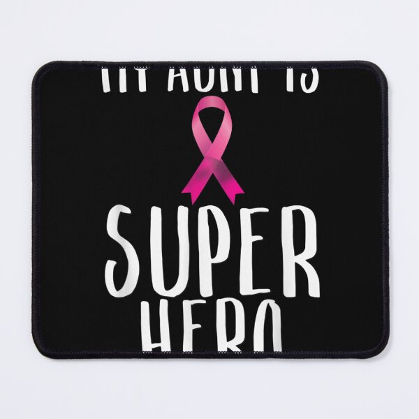 Item preview, My Aunt Is A Super Hero Pink Ribbon Breast Cancer designed and sold by RobertEllisDC.