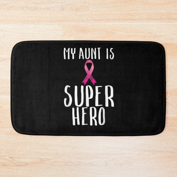 Item preview, My Aunt Is A Super Hero Pink Ribbon Breast Cancer designed and sold by RobertEllisDC.