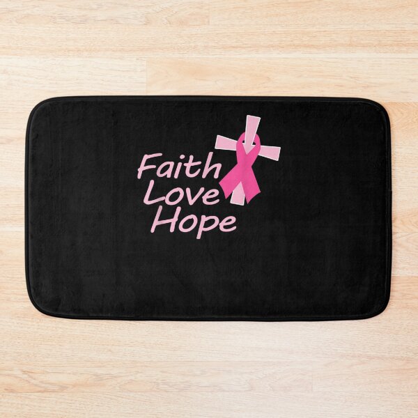 Item preview, Faith Love Hope Breast Cancer Awareness designed and sold by RobertEllisDC.