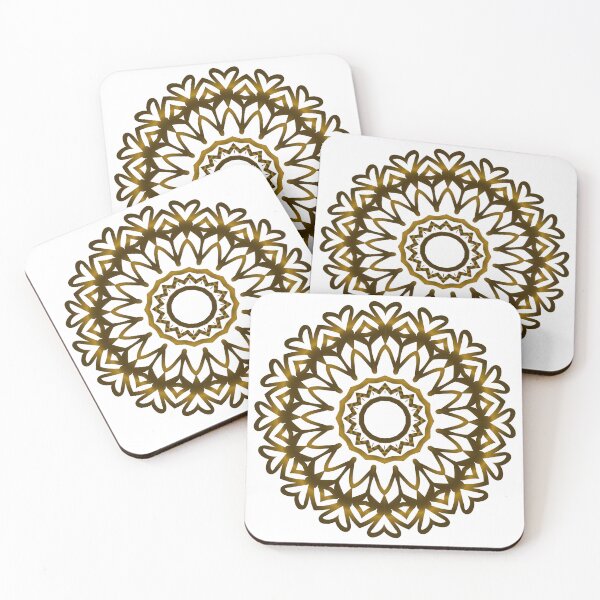 Item preview, Mandala Gold Gradation Dome Cirlce Line designed and sold by Milkygmail.