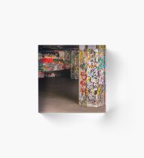 Graffiti Acrylic Block