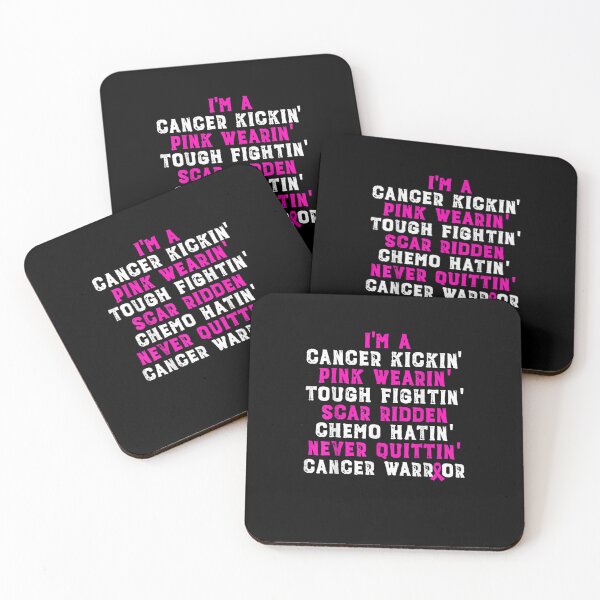 Item preview, Breast Cancer Awareness Cancer Kickin' Chemo Hatin' Warrior designed and sold by RobertEllisDC.
